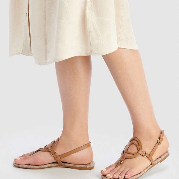 Coach Jeri Leather Sandals - Picture 2 of 12